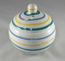 Gmundner Keramik-Dose/Zucker glatt